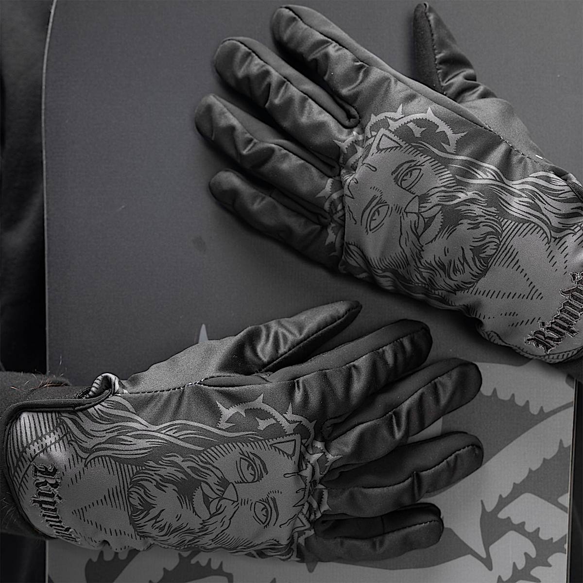 Lord Savior Snow Gloves (Black) - Image 4