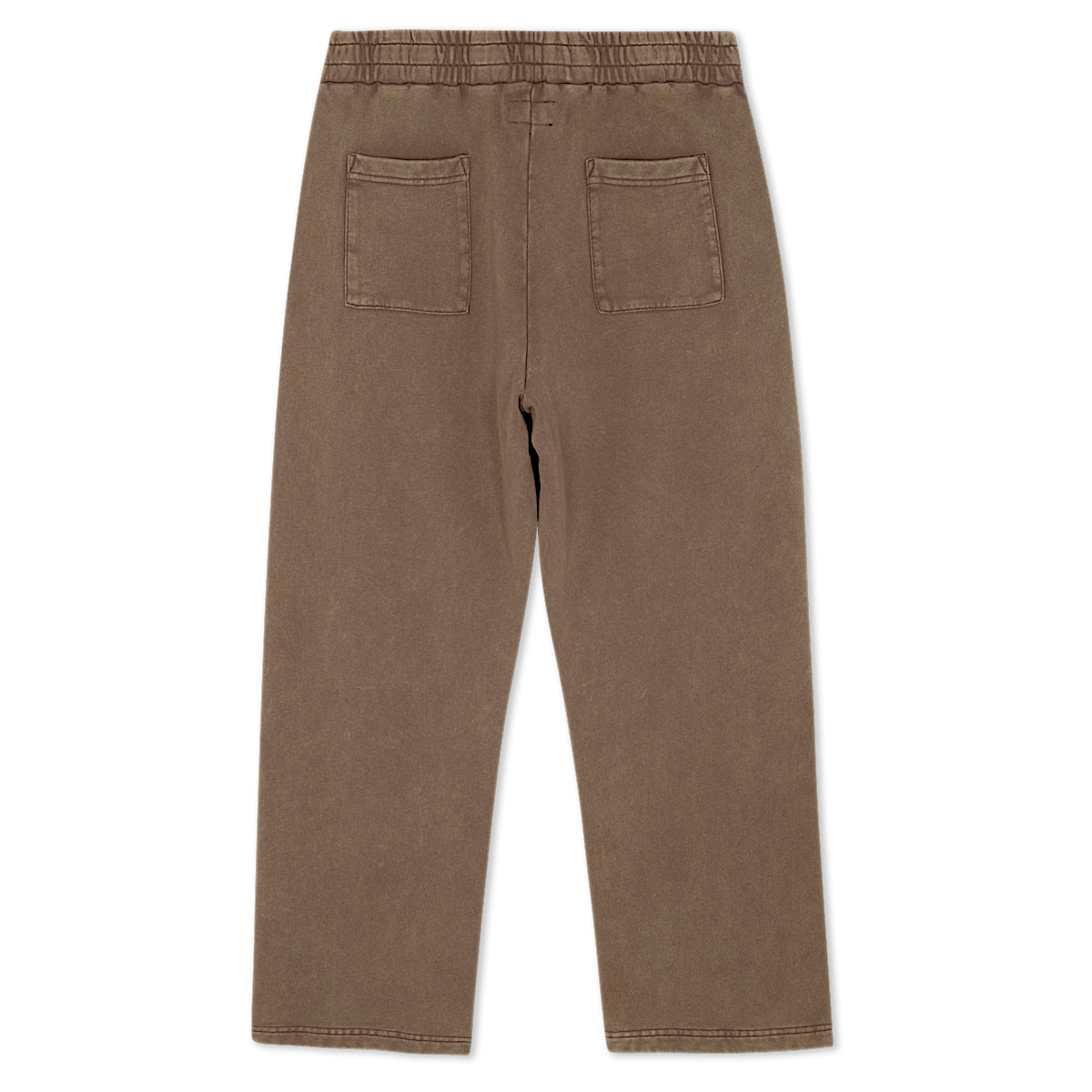 Castanza Straight Leg Sweatpants (Brown Vintage Wash) - Image 4