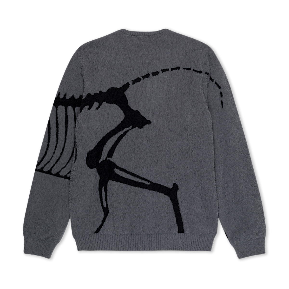 Fossil Mohair Knit Sweater (Charcoal) - Image 4