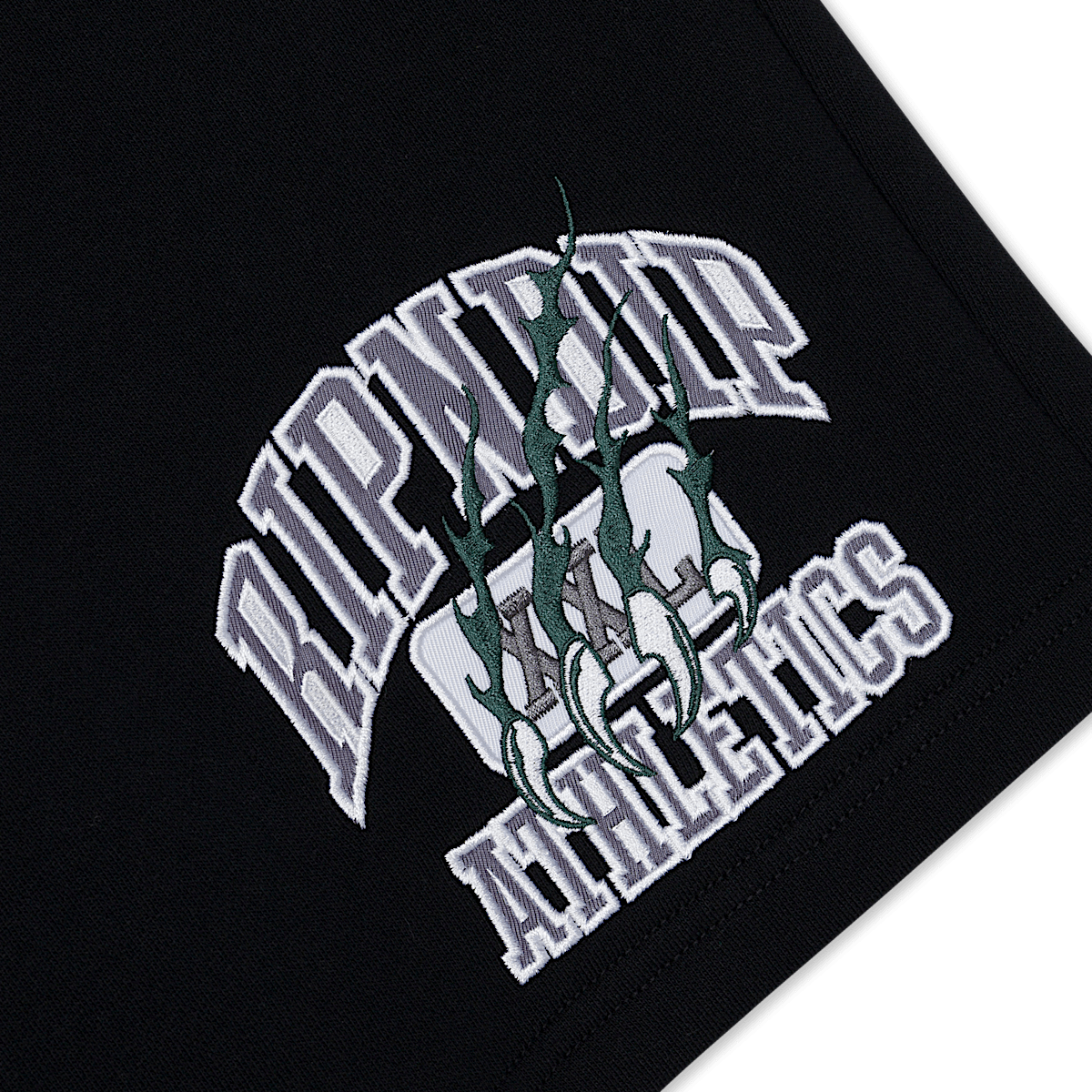 RIPNDIP Athletics Sweat Shorts (Black) - Image 4