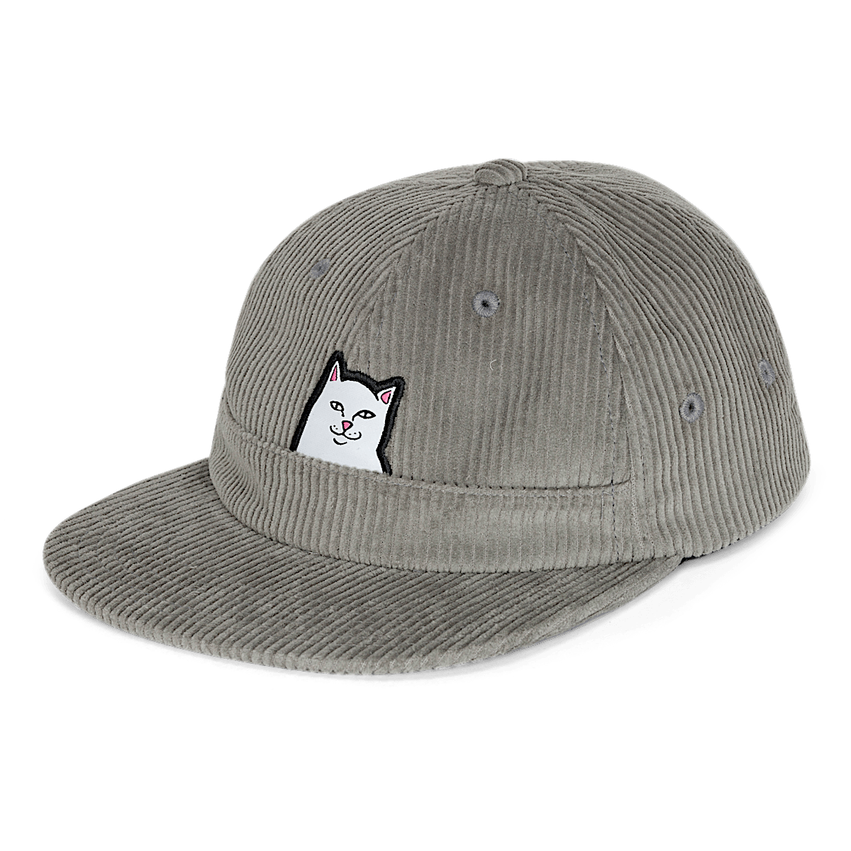 Lord Nermal Corduroy Snapback (Charcoal ) - Image 4
