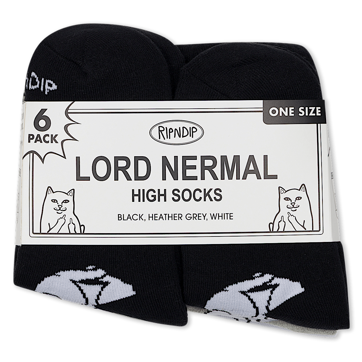 Lord Nermal Socks 6 Pack (Multi) - Image 5
