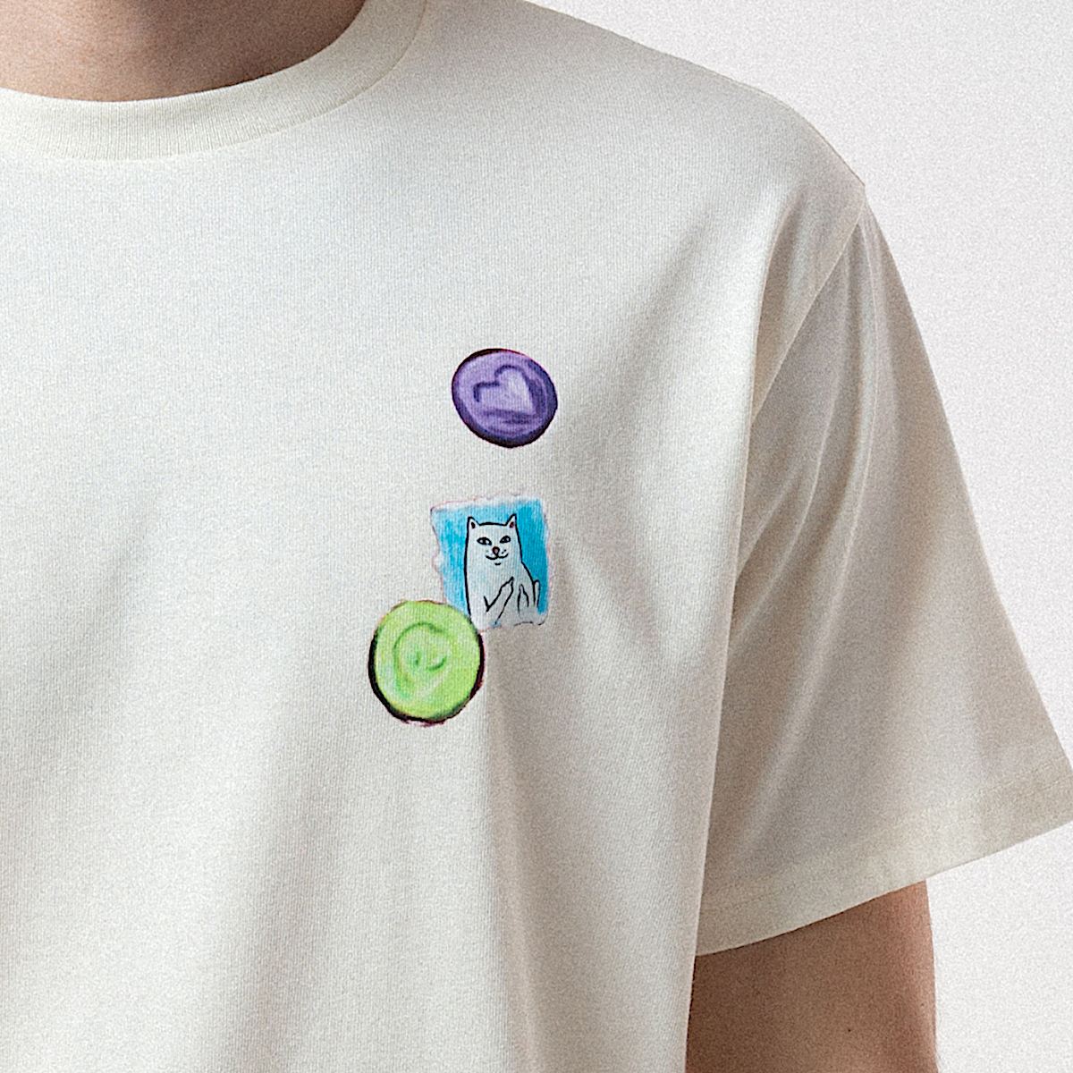 Vitamins Tee (Bone) - Image 5