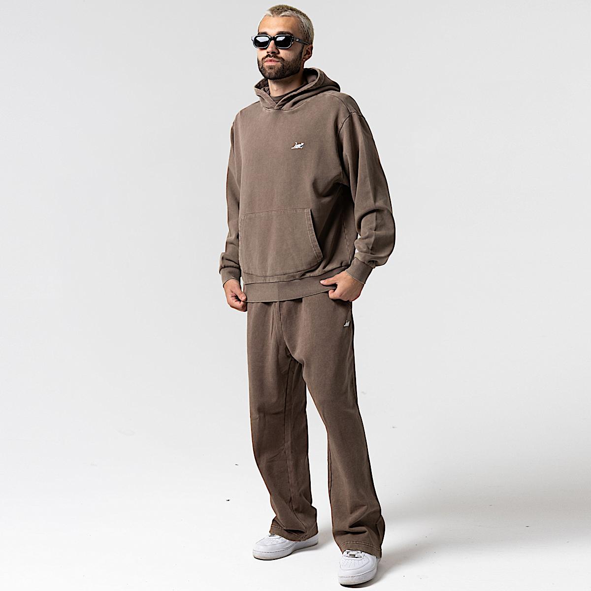 Castanza Hoodie (Brown Vintage Wash) - Image 5