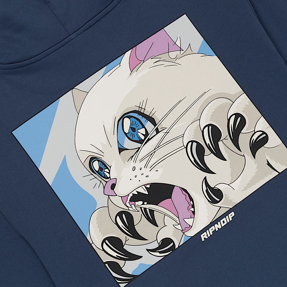 Metal Claw Hoodie (Navy) - Image 5