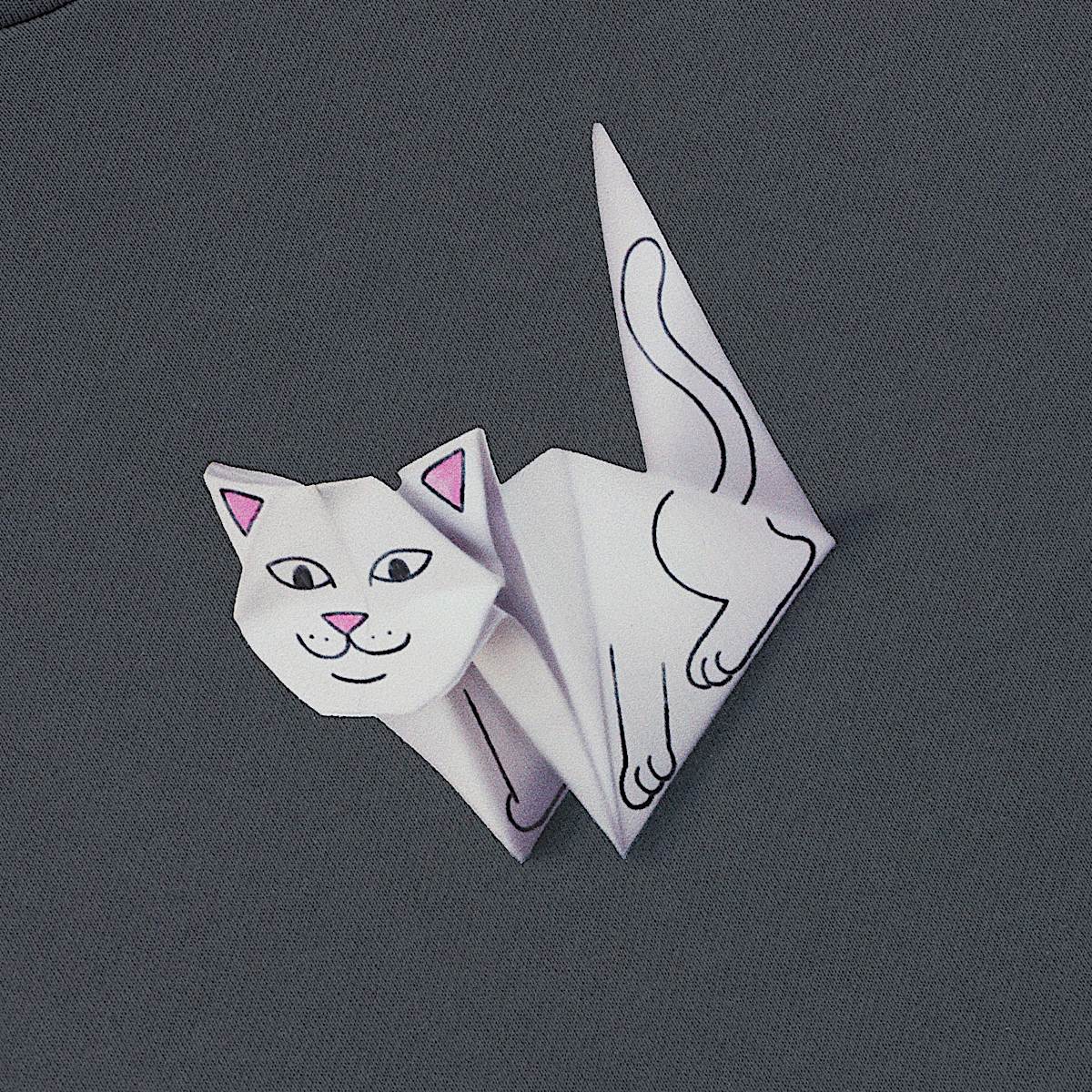 Origami Hoodie (Charcoal) - Image 5