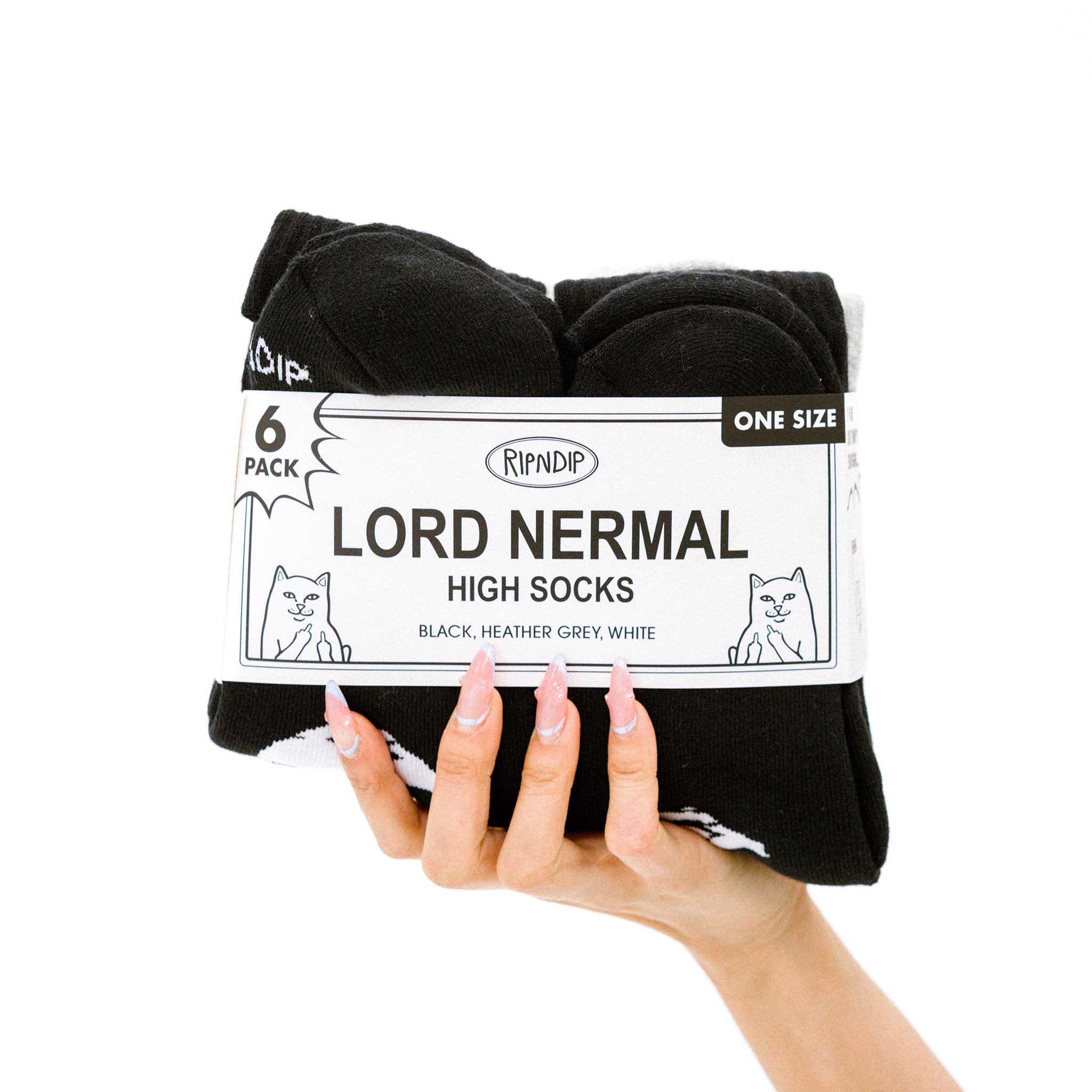Lord Nermal Socks 6 Pack (Multi) - Image 12