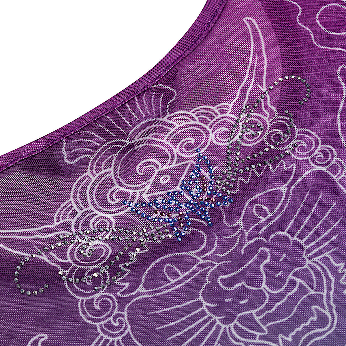 Trace Mesh Cropped Tank (Multi) - Image 6