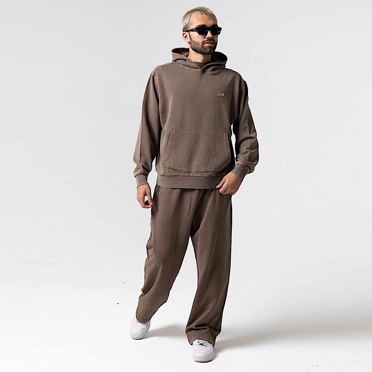 Castanza Hoodie (Brown Vintage Wash) - Image 6