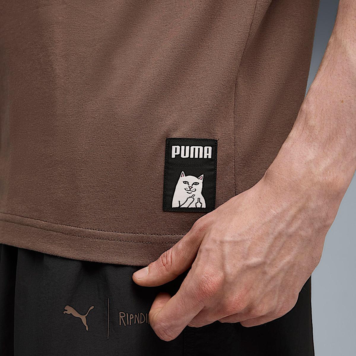 PUMA X RIPNDIP Lord Nermal Pocket Tee (Flat Bronze) - Image 6
