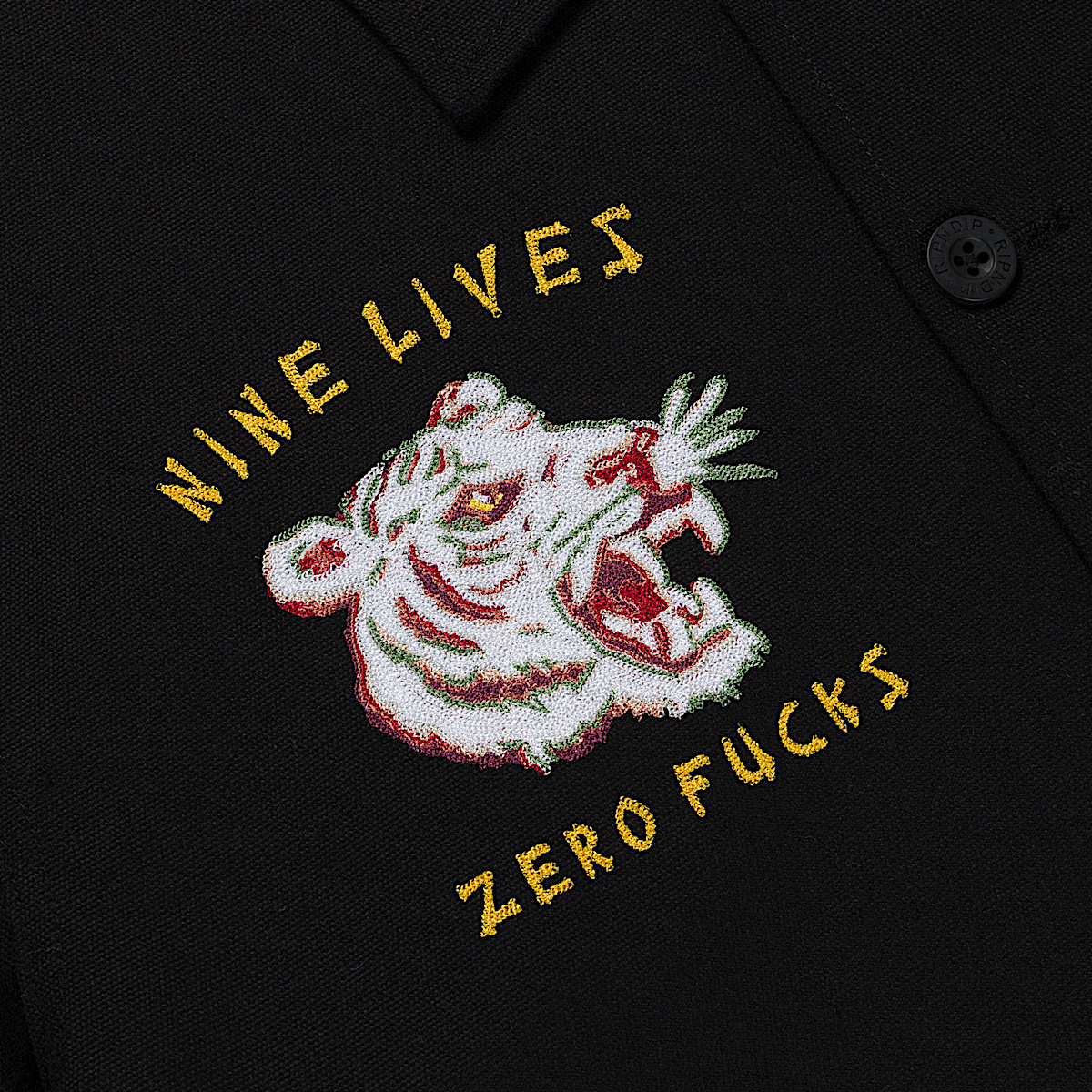 Nine Lives Military Jacket (Black) - Image 6