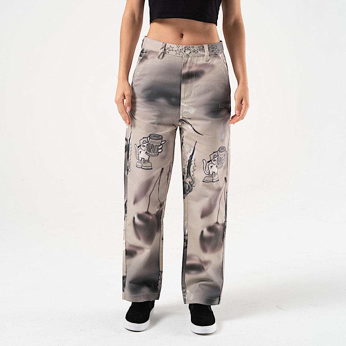 Stargazing Carpenter Straight Leg Pants (Multi) - Image 6