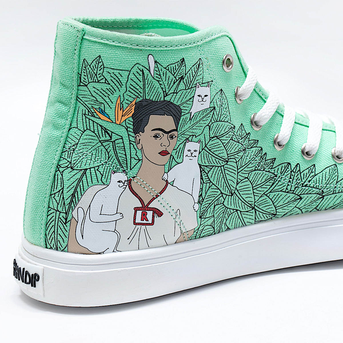 Nermal Portrait High Tops (Mint) - Image 6