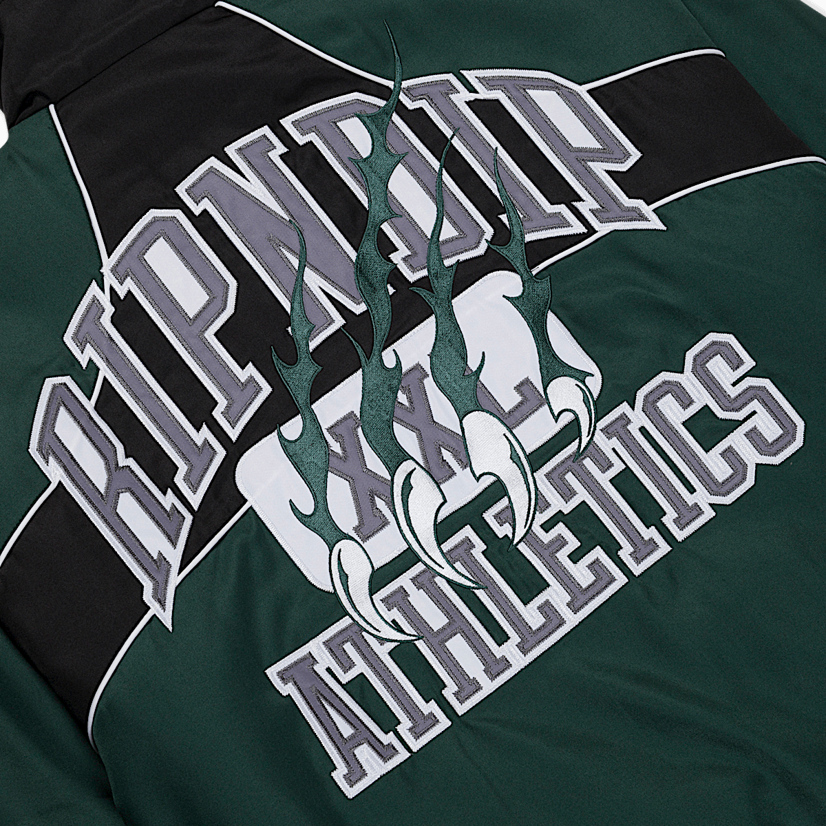 RIPNDIP Athletics Race Jacket (Hunter Green / Black) - Image 7