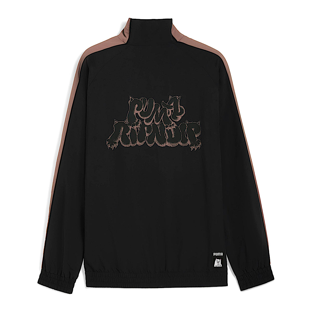PUMA X RIPNDIP T7 Oversized Track Jacket (Puma Black) - Image 7