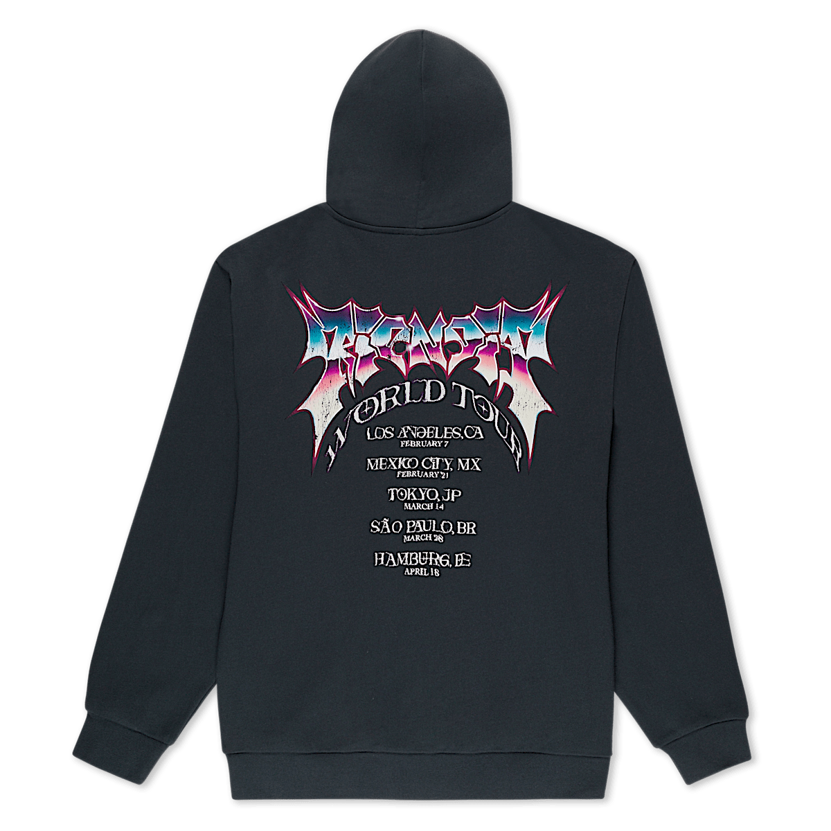 Noid Zip Hoodie (Dark Charcoal) - Image 7