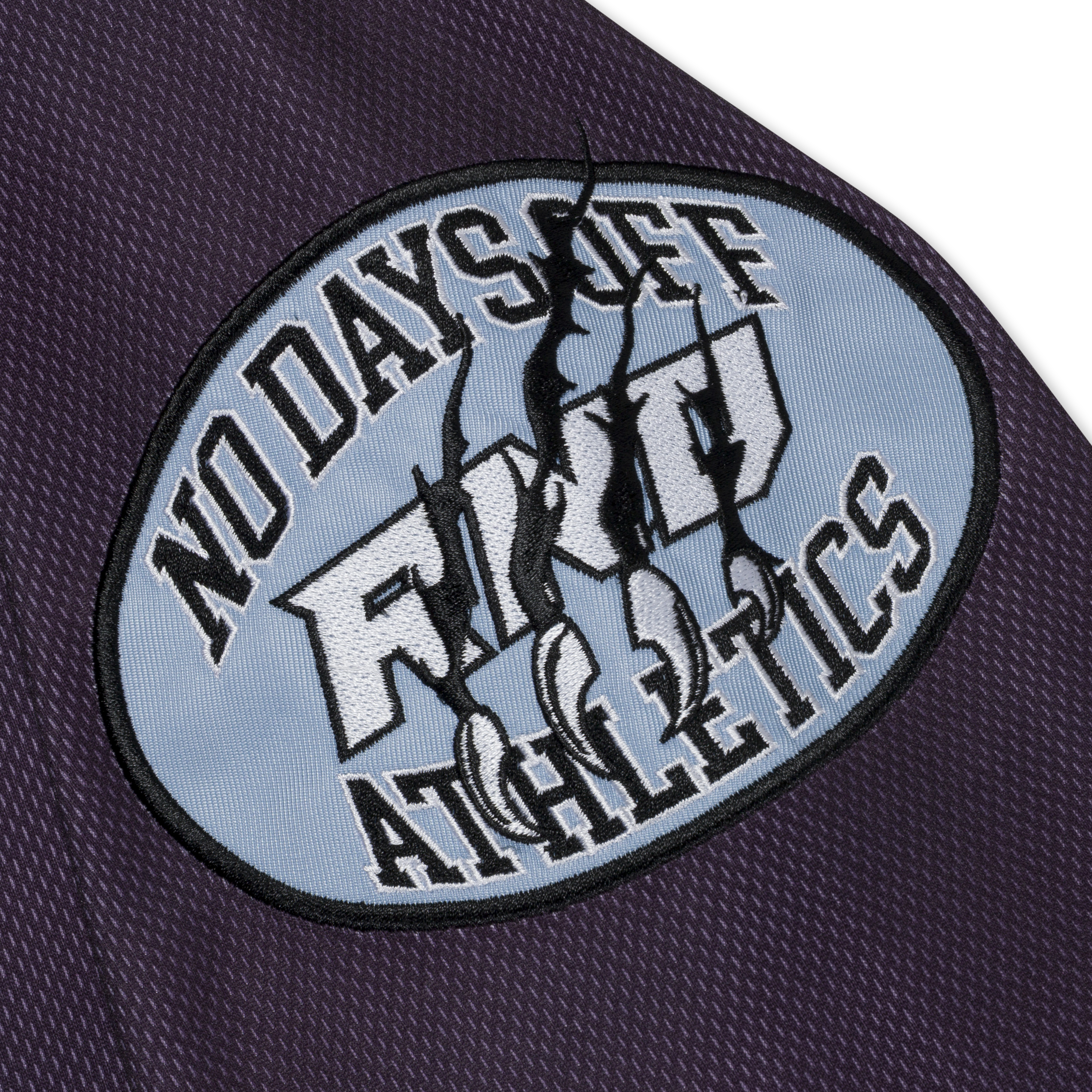 No Days Off Hockey Jersey (Plum) - Image 8