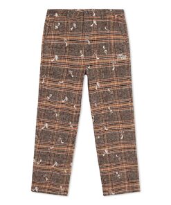Euphoria Pants (Brown Plaid)