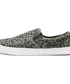 Spotted Slip On Shoes