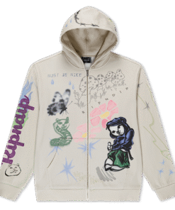 Goosebumps Zip Hoodie (Bone)