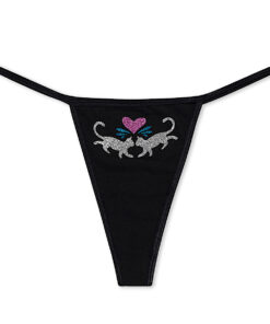 Hyaena Thong (Black)