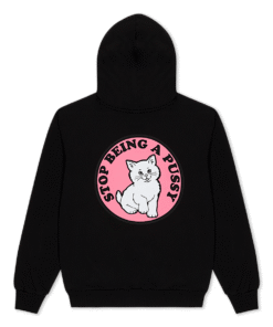 Stop Being A Pussy Hoodie (Black)