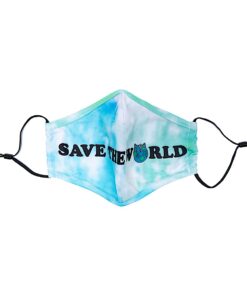 Save The World Face Mask (Blue)