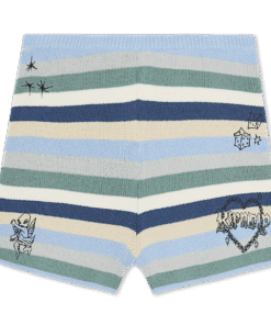 Westside Crochet Shorts (Powder Blue)