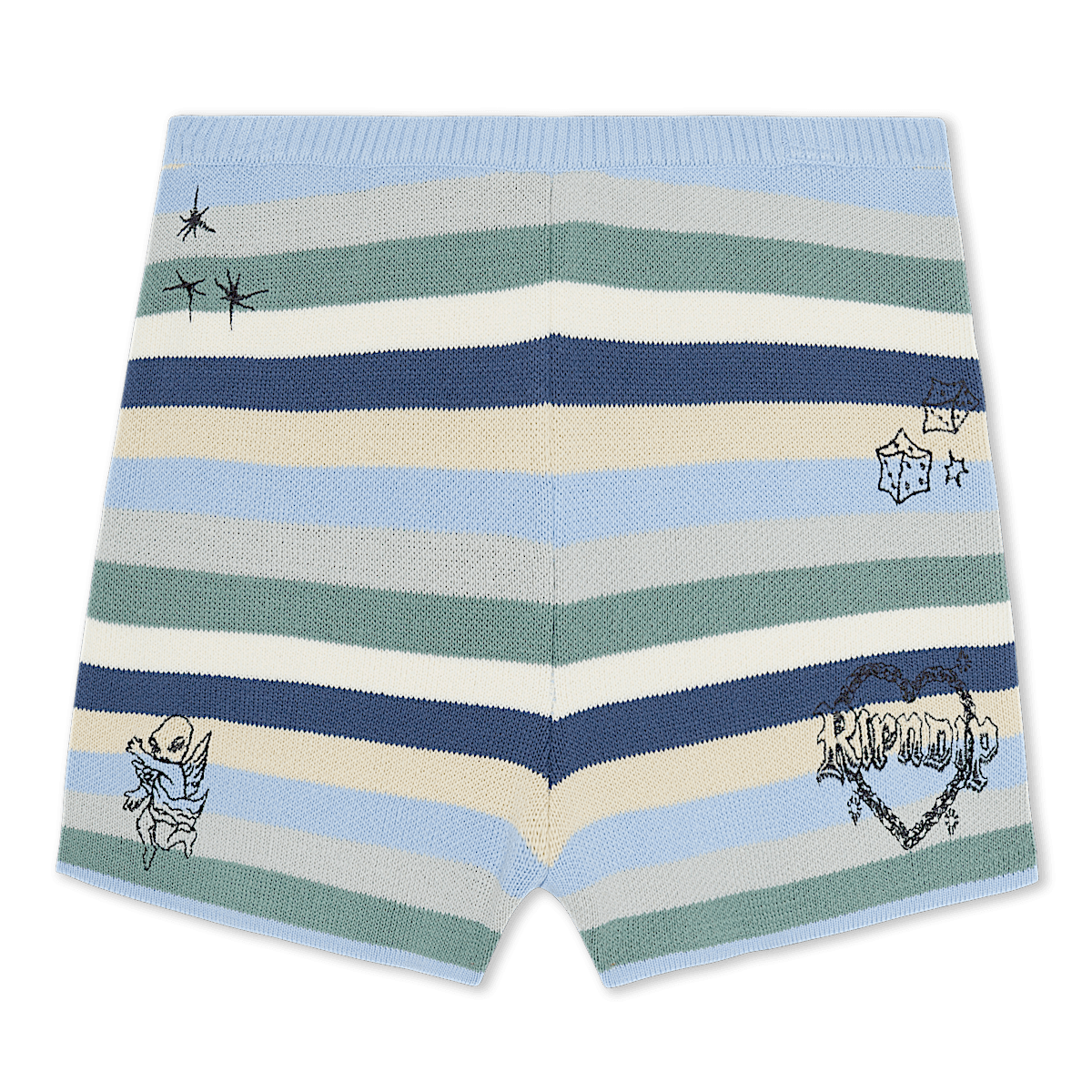 Westside Crochet Shorts (Powder Blue)
