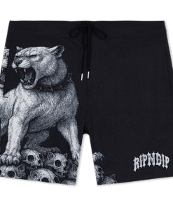 Wasteland Swim Shorts (Black)