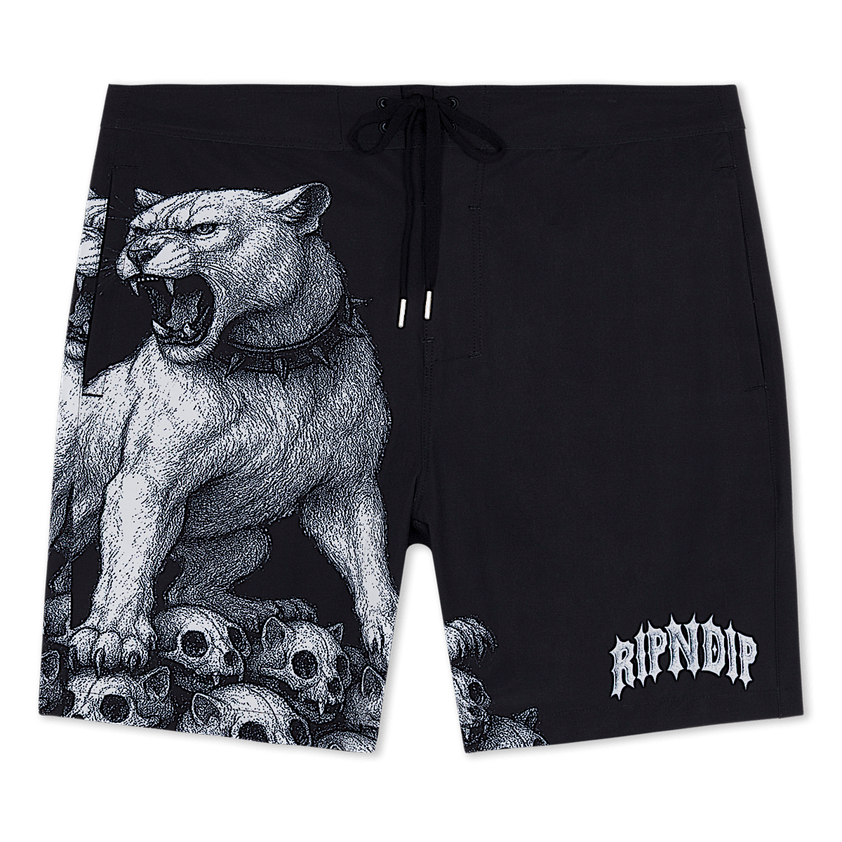 Wasteland Swim Shorts (Black)
