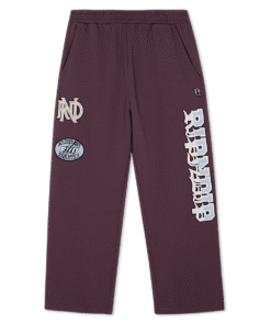 No Days Off Straight Leg Sweatpants (Plum)