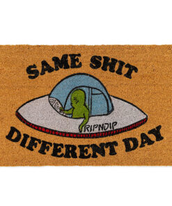 Same Shit Different Day Door Mat (Brown)