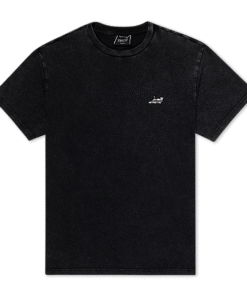 Castanza Short Sleeve Tee (Black Vintage Wash)