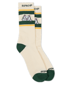 Peeking Nermal Socks (Bone / Forest)