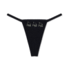 Blonded Thong (Black)