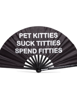 Pet Kitties Fan (Black)
