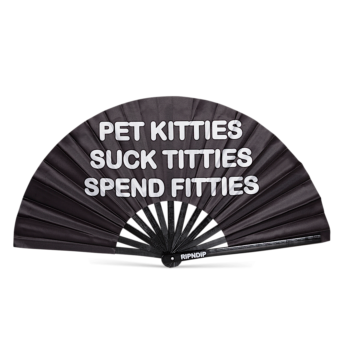 Pet Kitties Fan (Black)