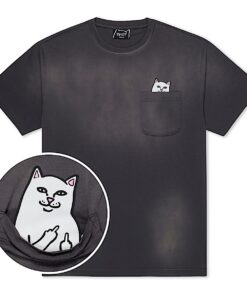 Lord Nermal Pocket Tee (Charcoal Vintage Wash)