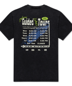 UFO Tours Tee (Black Vintage Wash)