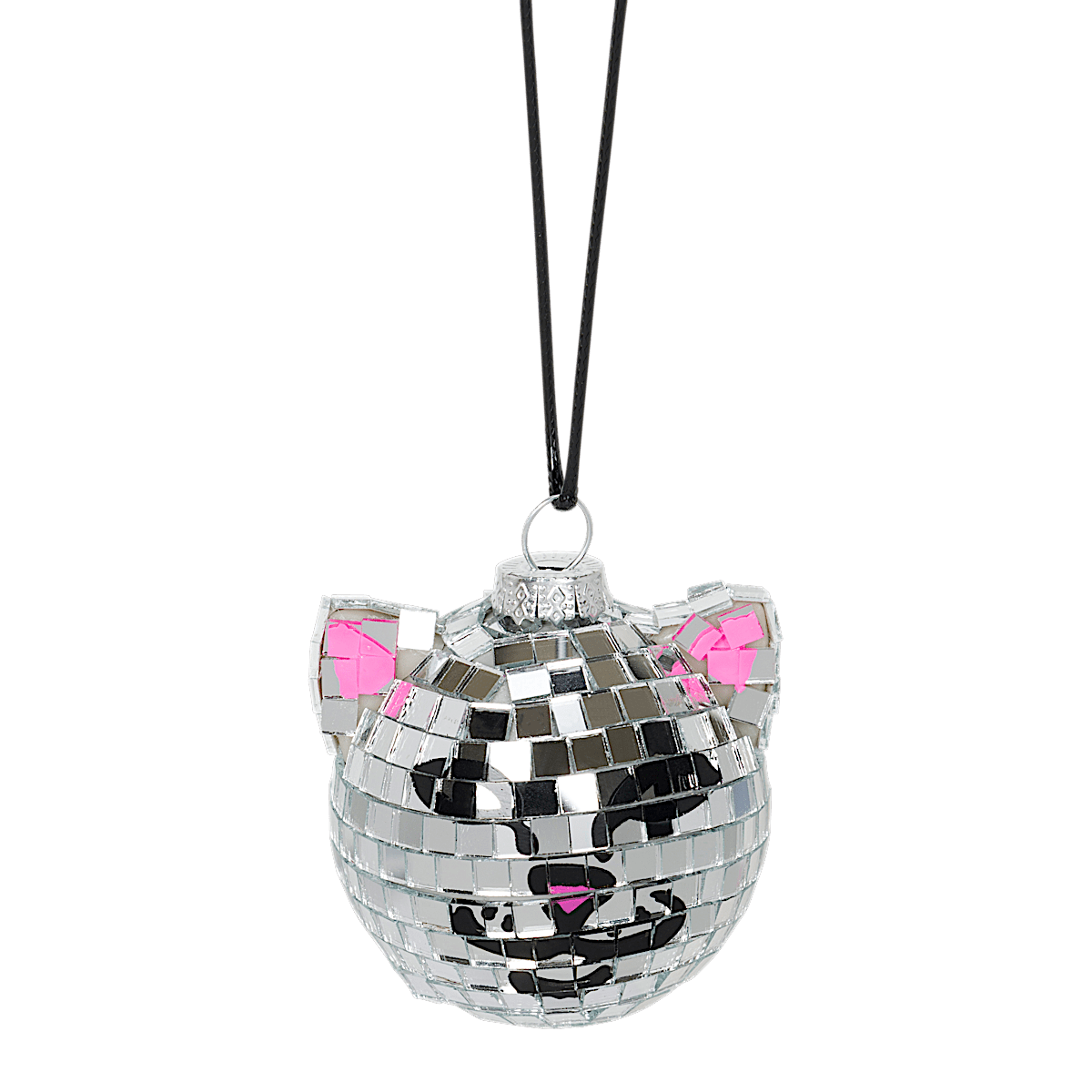 Nermal Disco Car Ornament (Metallic)