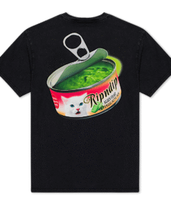 Gourmet Cat Food Tee (Black Vintage Wash)