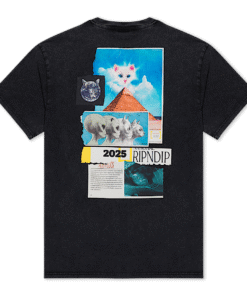 Nerm Geo Tee (Black Vintage Wash)