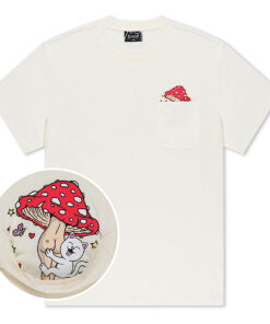Funny Fungus Pocket Tee (Bone)