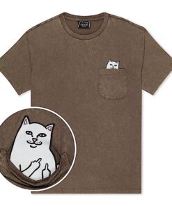 Lord Nermal Pocket Tee (Brown Vintage Wash)