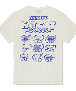 Fat Cat Tee (Bone)