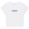 Rich Spirit Cropped Baby Tee (White)