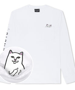 Lord Nermal L/S Pocket Tee (White)