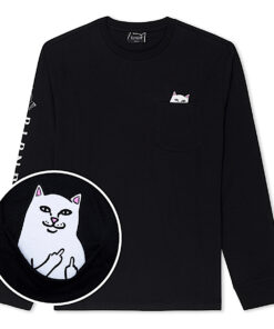 Lord Nermal L/S Pocket Tee (Black)