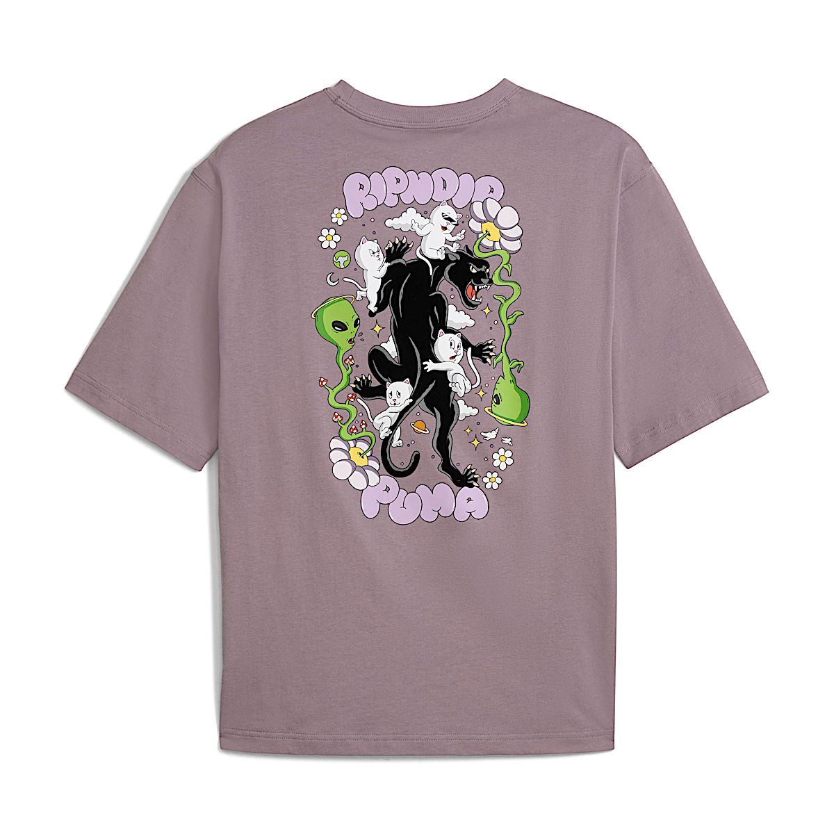 PUMA X RIPNDIP Boxy Graphic Tee (Plum Jam)